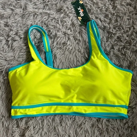 Neon Yellow Bikini Set - Picture 2 of 4